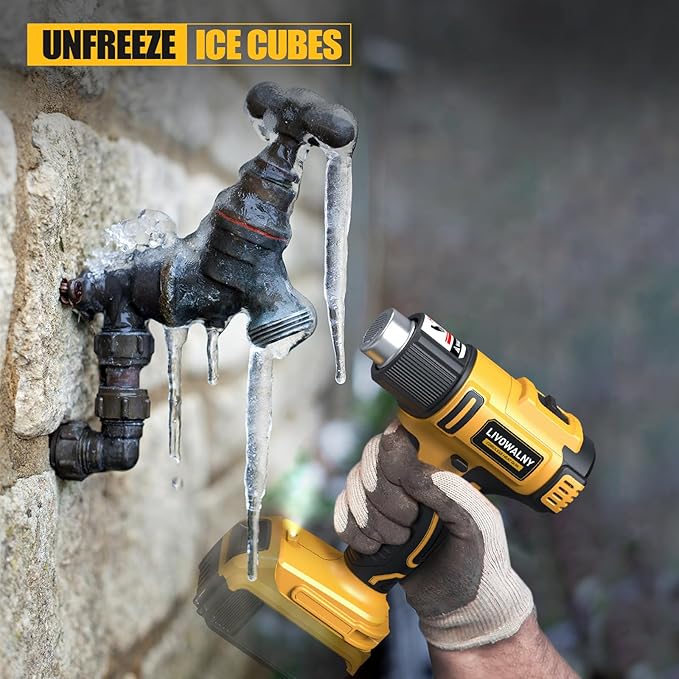 LIVOWALNY Cordless Heat Gun Compatible - Image 7