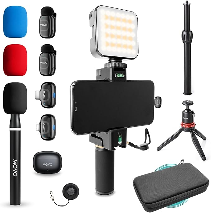 Movo iVlogger-PRO Wireless Vlogging Kit by Movo
