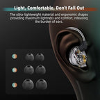 CCZ DC01 Pro USB C Headphones Wired Type-C in Ear Monitor Headphone, - Image 5
