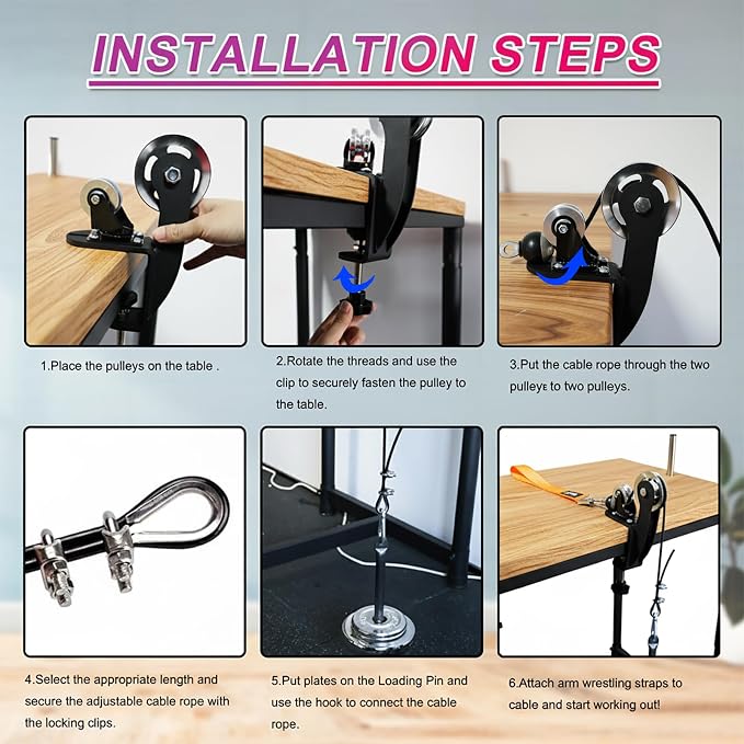 Arm Wrestling Pulley System - Image 5