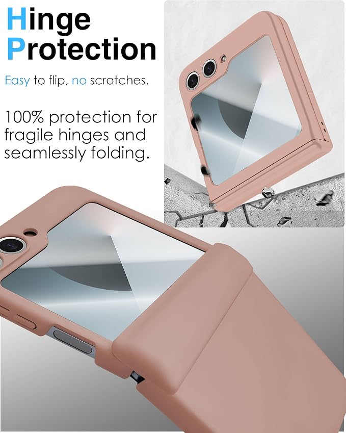 STORMTAL for Samsung Galaxy Z Flip 6 Case/Z Flip 7 FE Case, Hinge Protection - Image 3