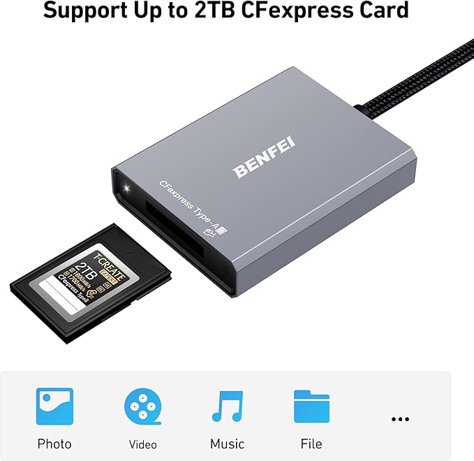 BENFEI CFexpress Type A Card Reader - Image 4