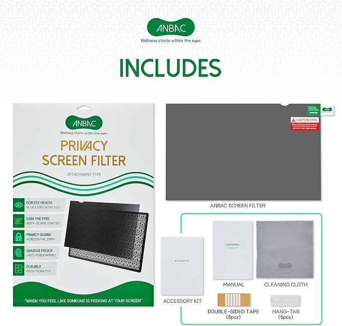 19 Inch Desktop Privacy Screen Shield - Image 4