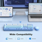 KNOWSQT Wireless Keyboard Mouse Combo - Image 4