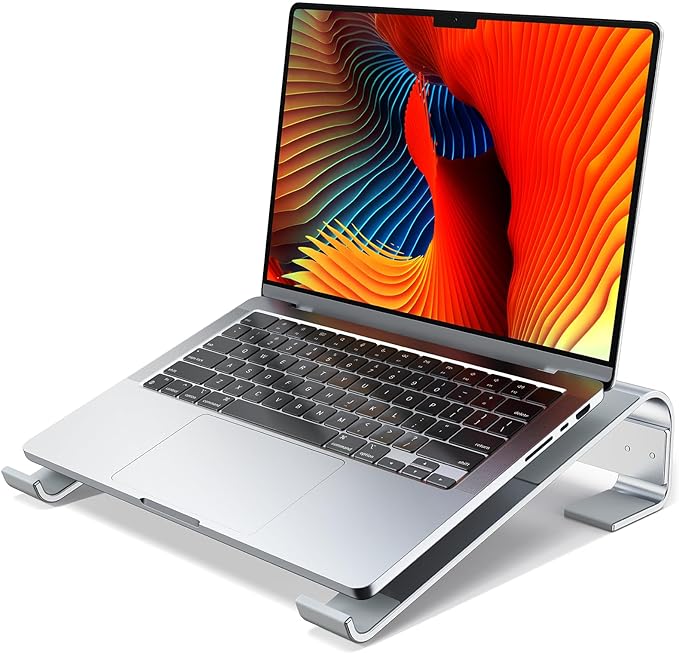 MOKURU Laptop Stand for Desk, Aluminum Laptop Riser, Ergonomic Computer Stand by MOKURU