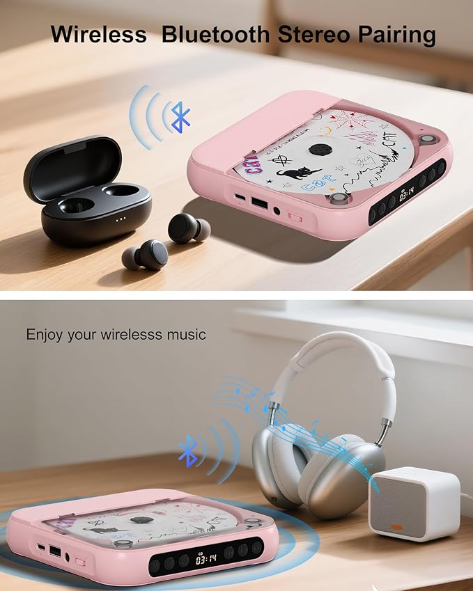 ENVYCLOUD CD Player Portable - Image 3
