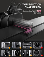 Wireless Car Charger, JOYMASS 15W Fast Charging Auto Clamping Car Charger Cell - Image 5