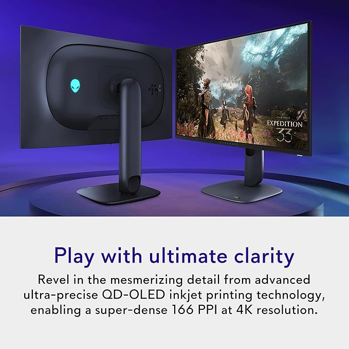 Alienware 27 4K QD-OLED Gaming Monitor AW2725Q - Image 5