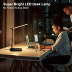 shinelife LED Desk Lamp for Office Home, Bright Desk Light - Image 2