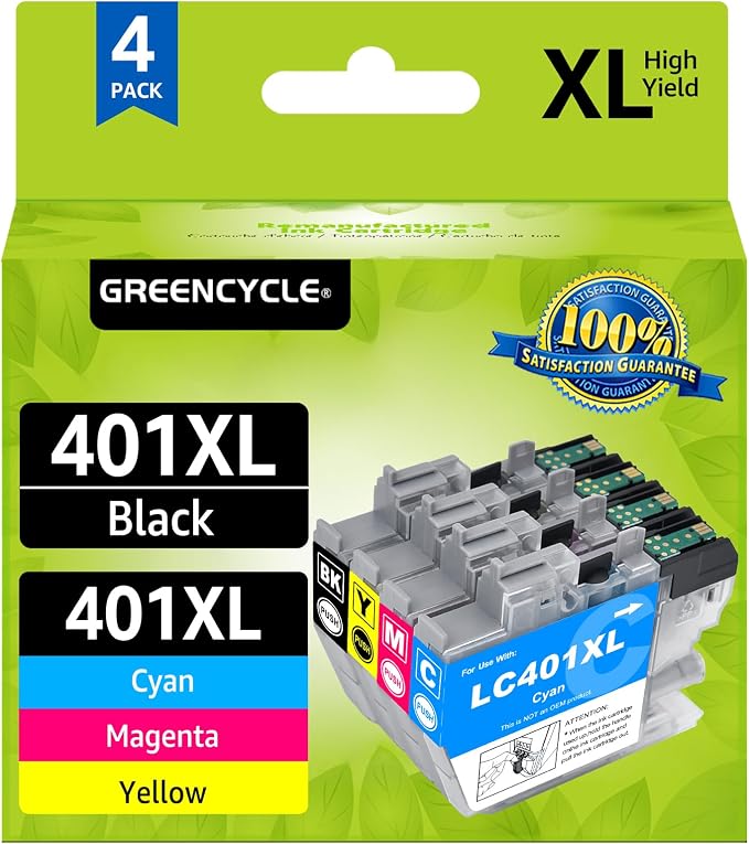 LC401XL Ink Cartridge Replacement by greencycle