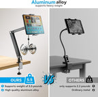 Jakeko Adjustable Tablet Mount for Desk - Image 7