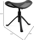 Footrest for Desk Adjustable Height 2-in-1 Function Rotatable Ergonomic Under - Image 2
