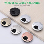 1 Pcs Desk Grommet 2-3/8" / 60 mm, Desk Cord Hole Cover, Cable Grommet Metal - Image 6