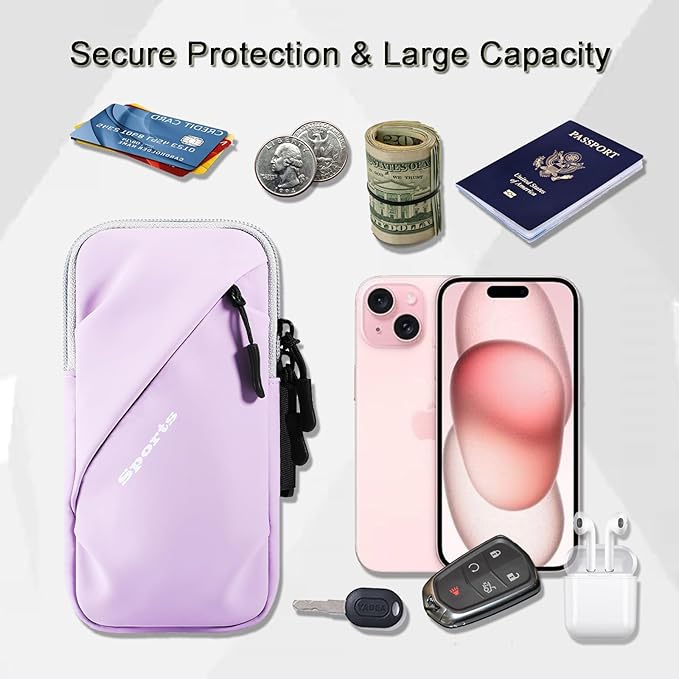 Phone Holder Arm Bands, Small Crossbody Shoulder Holsters Bag - Image 4