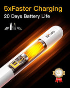 Stylus Pencil for Apple iPad – Longest Battery Life 5X, 35H Use, Tilt & Palm - Image 4