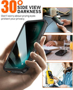 Lanhiem for iPhone 16 Pro Privacy Case, Waterproof Dustproof Shockproof Cover - Image 3