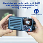 Choyong A8W Portable Smart Internet Radio Receiver WIFI/4G Speaker - Image 8