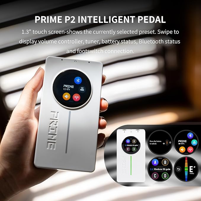 MOOER P2 Guitar Multi-Effects Pedal Headphone - Image 5