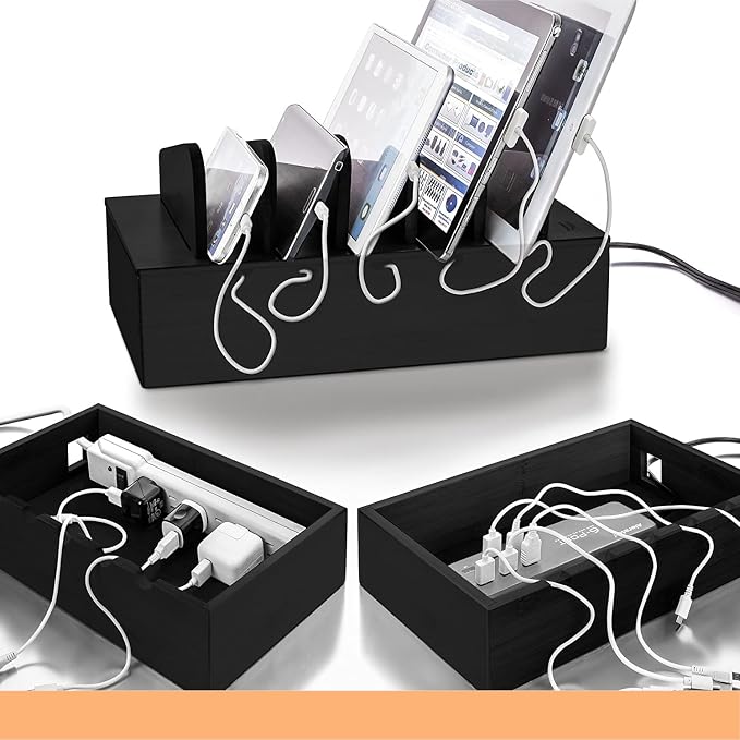 Prosumer's Choice Natural Bamboo Device Charging Station - Image 7
