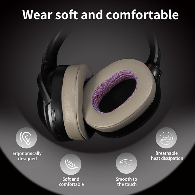 Sheepskin Replacement Earpads for WH-1000XM2/MDR-1000X - Image 5