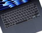 Russian Language Keyboard Cover Skin Compatible by CASEDAO