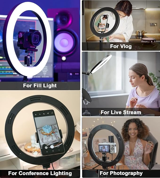 Kiyo pro Webcam Ring Light Wall Holder, Kiyo Pro, Kiyo X Webcams Black - Image 4