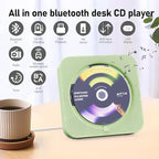 CD Player Portable Bluetooth 5.1 Desktop CD Player - Image 6