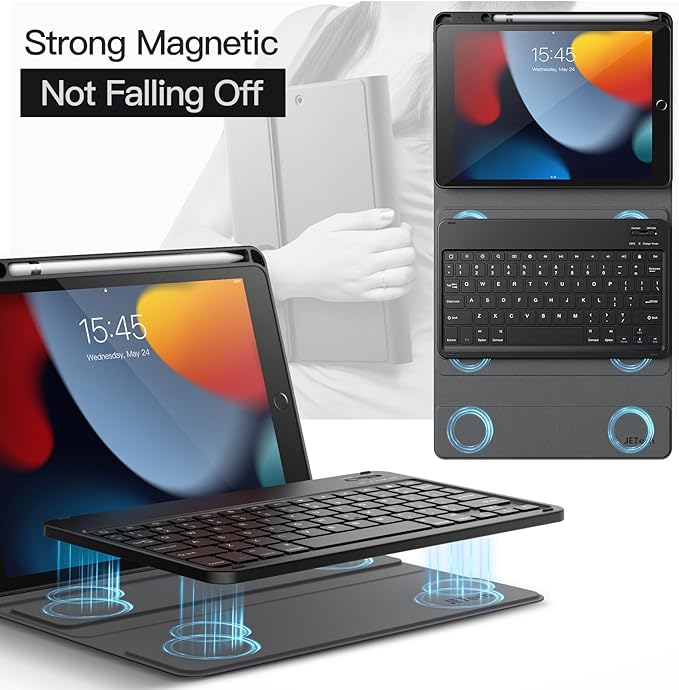 JETech Keyboard Case for iPad 10.2-Inch - Image 4