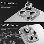 YWXTW Designed for iPhone 14 Pro/iPhone 14 Pro Max Camera Lens Protector Bling - Image 3