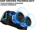 Bluetooth Speaker, Musibaby M1 Portable Bluetooth Speakers:Loud Stereo Sound - Image 3