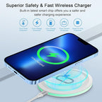 15W Wireless Charger Samsung S24 Ultra Charging Pad - Image 2