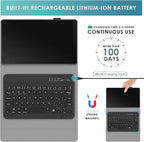 DETUOSI Backlit Keyboard Case for Samsung Galaxy Tab A7 Lite 8.7" 2021 - Image 6