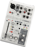 Yamaha AG03MK2 White 6-Channel Live Streaming Loopback Mixer/USB Interface - Image 3
