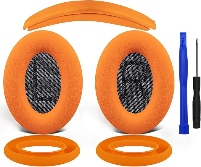 SOULWIT Ear Pads Cushions + Headband + Silicone Earpads Cover Protector by SOULWIT