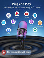 USB Gaming Microphone for PC, Computer Mic - Image 5