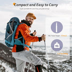 Aureday 62" Phone Tripod Accessory Kits, Camera & Cell Phone Tripod Stand - Image 7