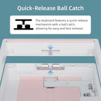 BOYI Y17 Aluminum Mechanical Numpad, Wireless RGB Numeric Keypad, Quick Release - Image 7