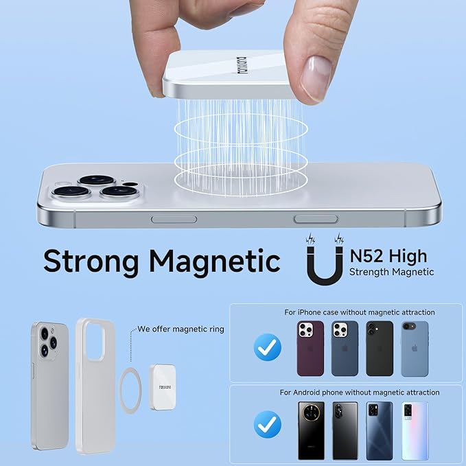 500GB Magnetic External SSD, 2000MB/s Type-C USB 3.2 Gen 2x2 Portable SSD - Image 2