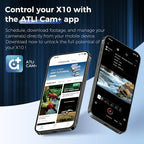 ATLI X10 4K Time Lapse Camera 30 FPS Video Wi-Fi App Control Ultra-Low Power - Image 3