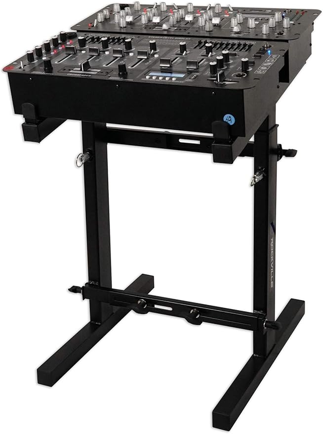 Rockville RXS20 Portable Mixer Stand 300 lbs Capacity, Adjustable Height 24-36in - Image 3