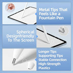 nimin Replacement Tips for Apple Pencil 2nd Gen & 1st Gen- Apple Pencil Spare - Image 7