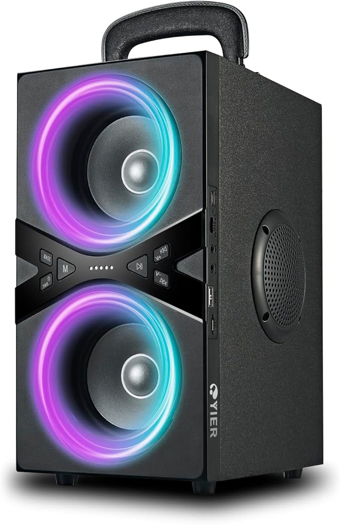 Bluetooth Speakers, Wireless TWS Portable Speaker by YIER