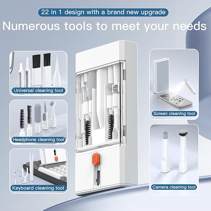 22 in 1 Precision Cleaning Kit – Professional Electronic Cleaning kit Cleaning - Image 3