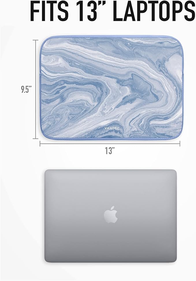 Vandel MacBook Air 13 inch Laptop Sleeve, Fits 13-13.3 inch Laptops: Neoprene - Image 4