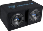 Rockville DV10K52 Dual 10" K5 2400w Car Subwoofers, Pre-Loaded Vented Sub by Rockville