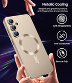 Magnetic for Samsung Galaxy S24 FE Case Slim Soft Silicone Bumper Shockproof - Image 6