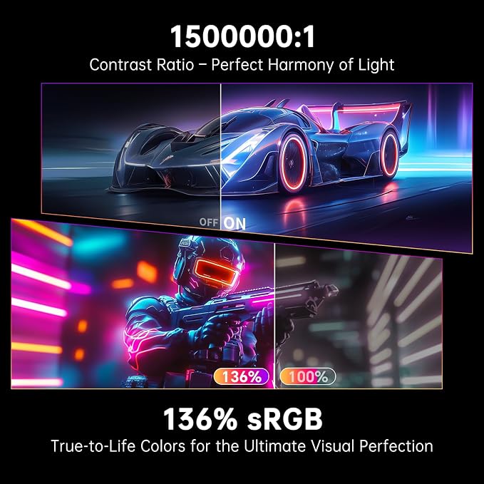 KTC 27-inch OLED Gaming Monitor | QHD 2560x1440P | 240Hz 0.03ms GTG | 1.5M:1 - Image 7