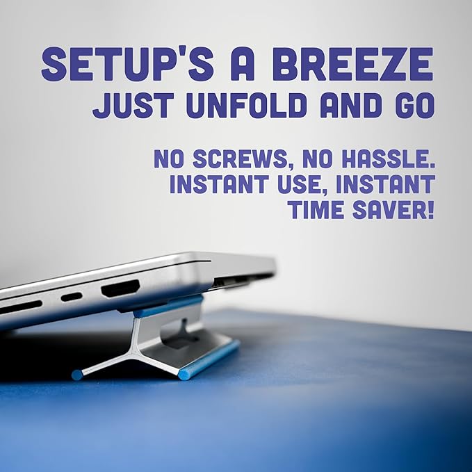 Steepy - Portable Electronic Device Stand - Lightweight Laptop Stand - Image 5