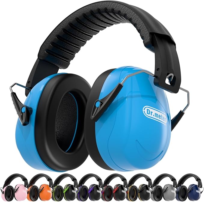 Dr.meter Noise Reduction Ear Muffs, Ear Protection Noise Cancelling Headphones by Drmeter