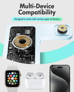 Wireless Charger Stand Charging Station: 3 in 1 Charger Stand Multiple Devices - Image 7